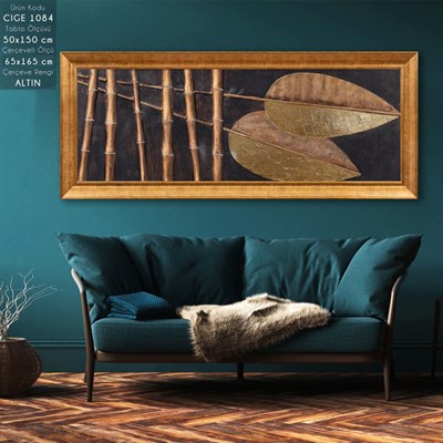 CIGE 1084 Çerçeveli Tablo - Kare Home