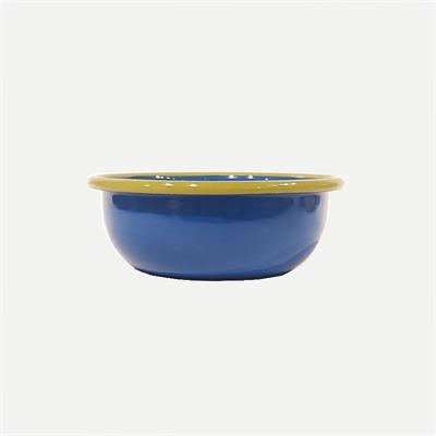 Emayra Emaye Kase 12 cm | Kobalt Kordon Fıstık Yeşil 