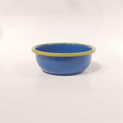 Emayra Emaye Kase 12 cm | Kobalt Kordon Fıstık Yeşil 