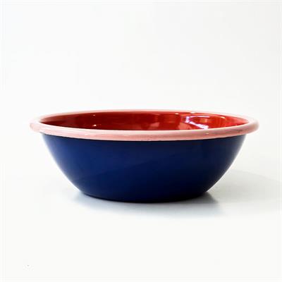 Emayra Emaye Salata Kasesi 20 cm | Koyu Lacivert