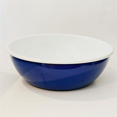 Emaye 32 cm Kase Lacivert