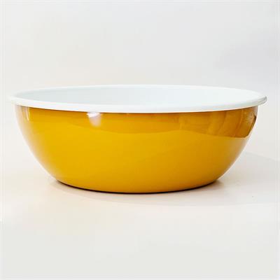 Emaye 32 cm Kase Oksit Sarı