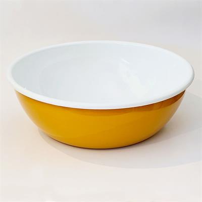 Emaye 32 cm Kase Oksit Sarı
