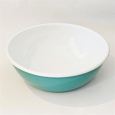 Emaye 32 cm Kase Turkuaz