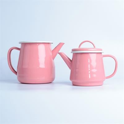 Emaye Çaydanlık Gül Kurusu