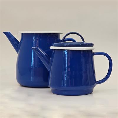 Emaye Çaydanlık Mavi