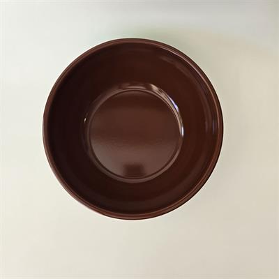 Emaye 32cm Kase Nil Yeşil Kahve