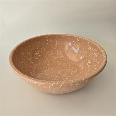 Emaye Kase Serpme Desen Pudra 32 cm