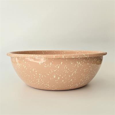 Emaye Kase Serpme Desen Pudra 32 cm