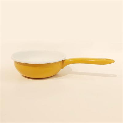 Emaye Kaserol 14 cm Oksit Sarı