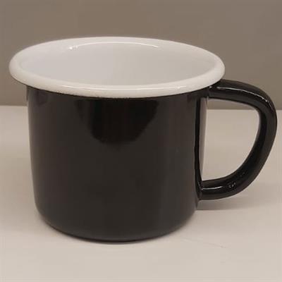 Emayra Emaye Kupa 350 ml | Siyah