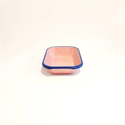 Emaye Meze Tabağı G. Kurusu Kobalt 17 x 12 cm