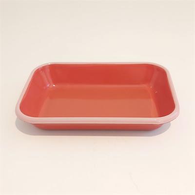 Emayra Emaye Meze Tabağı Kiremit 27x19 cm