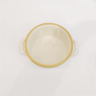 Emaye Mini Tencere 12 cm Bal