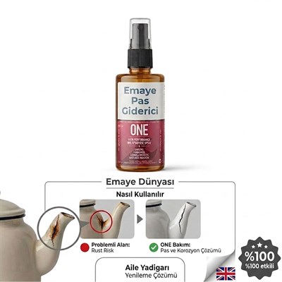 Emaye Pas Giderici ve Bakım Spreyi 50ml 