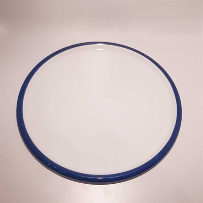 Emaye Pizza Tabağı 28 cm Lacivert