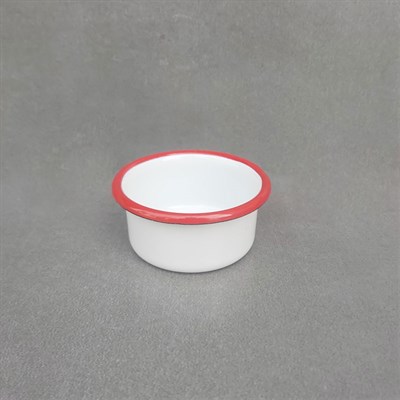 Emaye Reçellik Sosluk Beyaz Kırmızı