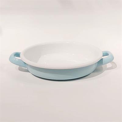 Emaye Sahan 19 cm Nil Mavi