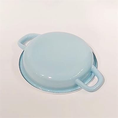 Emaye Sahan 19 cm Nil Mavi