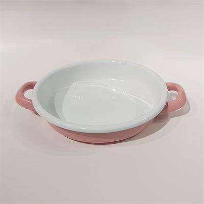 Emaye Sahan 19 cm Gül Kurusu