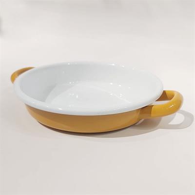 Emaye Sahan 19 cm Oksit Sarı