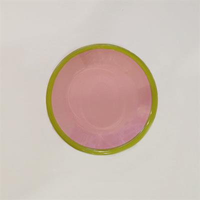 Emaye Tabak 12 cm G.Kurusu Kordon F.Yeşil