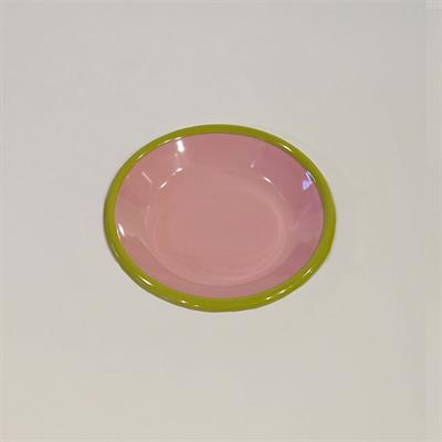 Emaye Tabak 12 cm G.Kurusu Kordon F.Yeşil