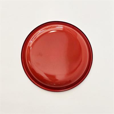 Emaye Tabak 20 cm K. Somon Kordon Pembe