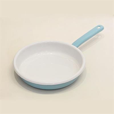 Emaye Tava 20 cm Nil Mavi