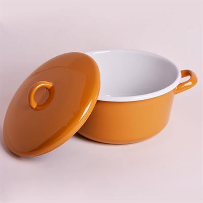 Emaye Tencere O.Sarı 22 cm