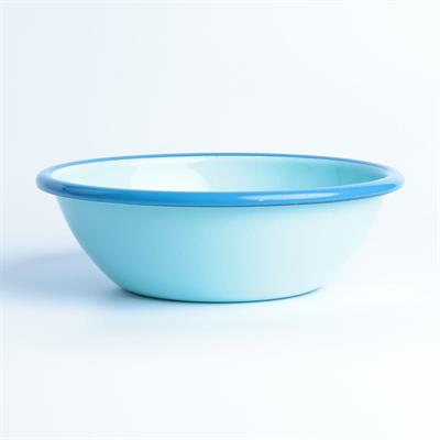 Emayra Emaye Salata Kasesi 20 cm | Gök Mavi Kordon Mavi