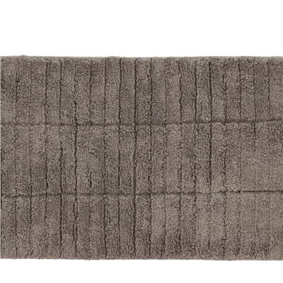 Fayans Banyo Paspası Taupe %100 Pamuk 50x80 cm