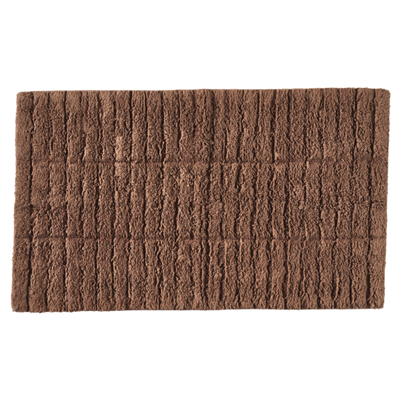 Fayans Banyo Paspası Terracotta Rengi %100 Pamuk 50x80 cm