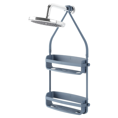 Flex Duş Rafı Gri Mavi 66x33x9.9 cm