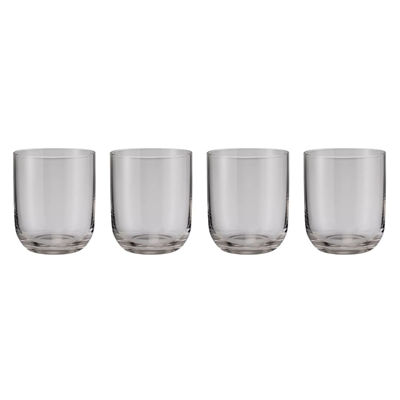 FUUMI 4lü Bardak Seti Füme Renk 340 ml
