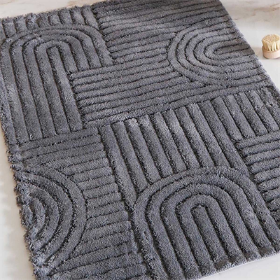 HCW Babil 2li Banyo Paspas Seti Antrasit 40x60-60x100 cm