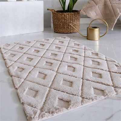 HCW Gate 2li Banyo Paspas Seti Bej 40x60-60x100 cm