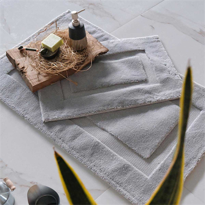 HCW Stan 2li Banyo Paspas Seti Gri 40x60-60x100 cm