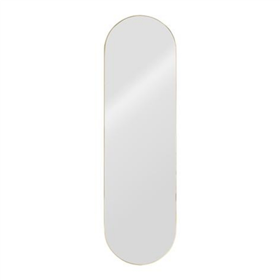 Hubba Metalik Titanyum Çerçeveli Duvar Aynası 157 cm