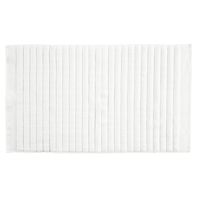 Inu Banyo Paspası Beyaz %100 Pamuk 50x80 cm