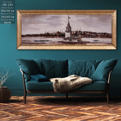 ISKI 245 Çerçeveli Tablo - Kare Home