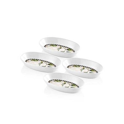 Jardin Oval Servis Krem 17 cm 4lü Set