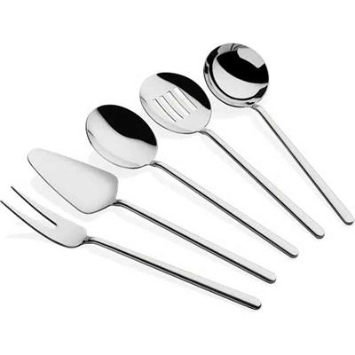 Jesse 5 Parça Servis Seti Gümüş