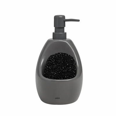 Joey Sıvı Sabunluk Ve Süngerlik Kömür Rengi 750 ml