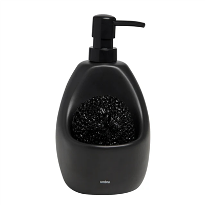 Joey Sıvı Sabunluk Ve Süngerlik Siyah 750 ml