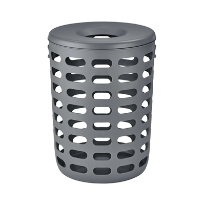 KORIE Çamaşır Sepeti Gri Y: 54 cm
