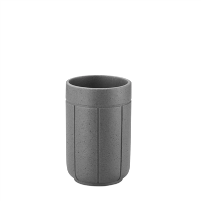 KUA Diş Fırçalık Bardak Gri Ø7 cm