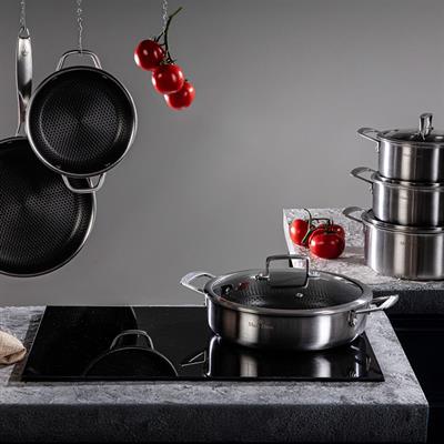 Maxx Doria Steel Fusion 10 Parça Çelik Tencere Takımı