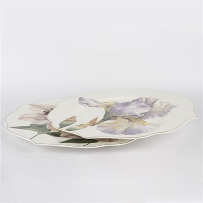 Mikasa Moor Art Of Botanica Lila 2li Servis Tabağı 28 cm