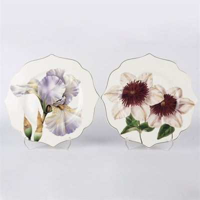 Mikasa Moor Art Of Botanica Lila 2li Tatlı Tabağı 21 cm